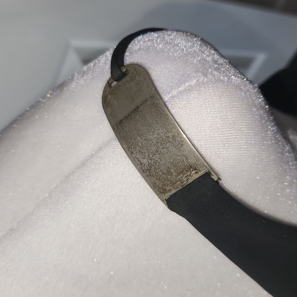 TAHARI BLACK DRESS METAL DETAILS ON SHOULDERS SIZE 12 SPAGHETTI STRAPS BACK - Picture 5 of 13